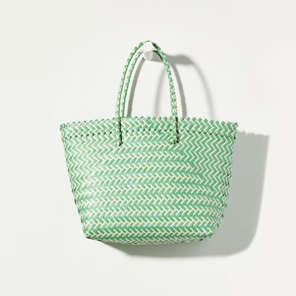 ANTHROPOLOGIE | Woven Chevron Tote | NWT